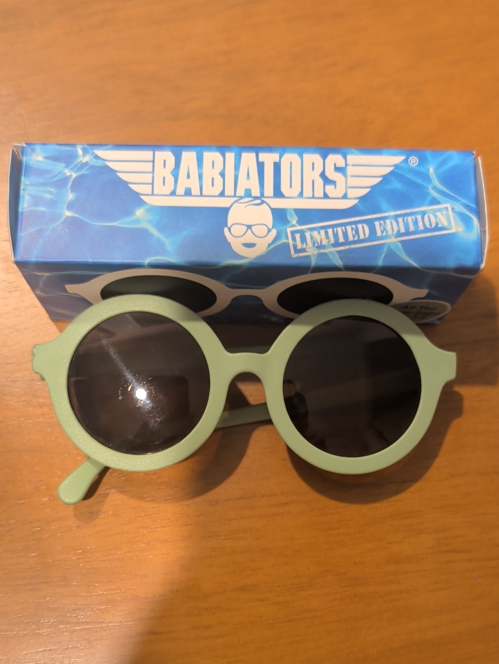 Babiators Limited Edition All The Rage Sage Round Sunglasses 3-5Y